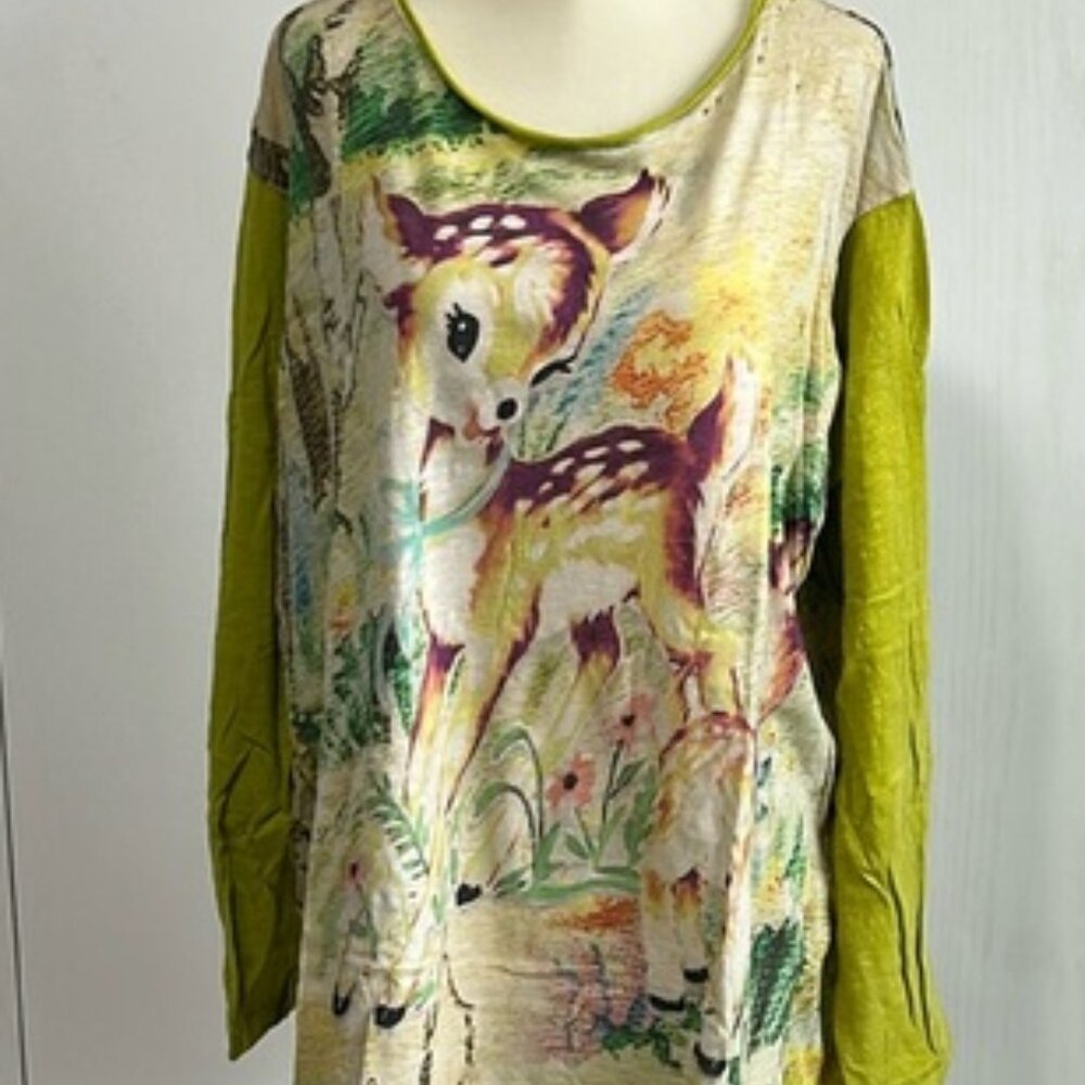 Dama Dama Vigg Tee in Dewdrop  NWT